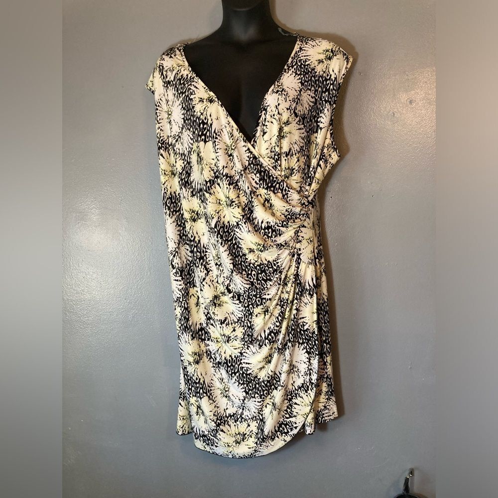 Mlle Gabrielle yellow floral dress